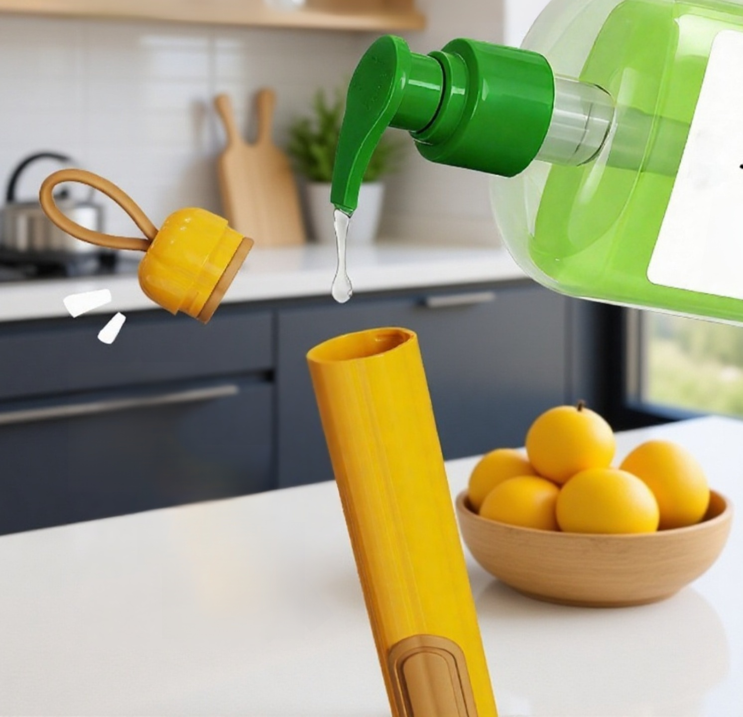 แปรงทำความสะอาดอเนกประสงค์ในครัว