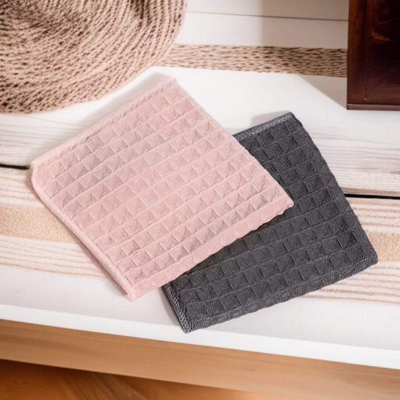 와플 마이크로파이버 타월