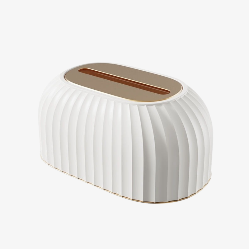 家庭用卓上ストライプ引き出しボックス ティッシュオーガナイザー リビングティッシュボックス