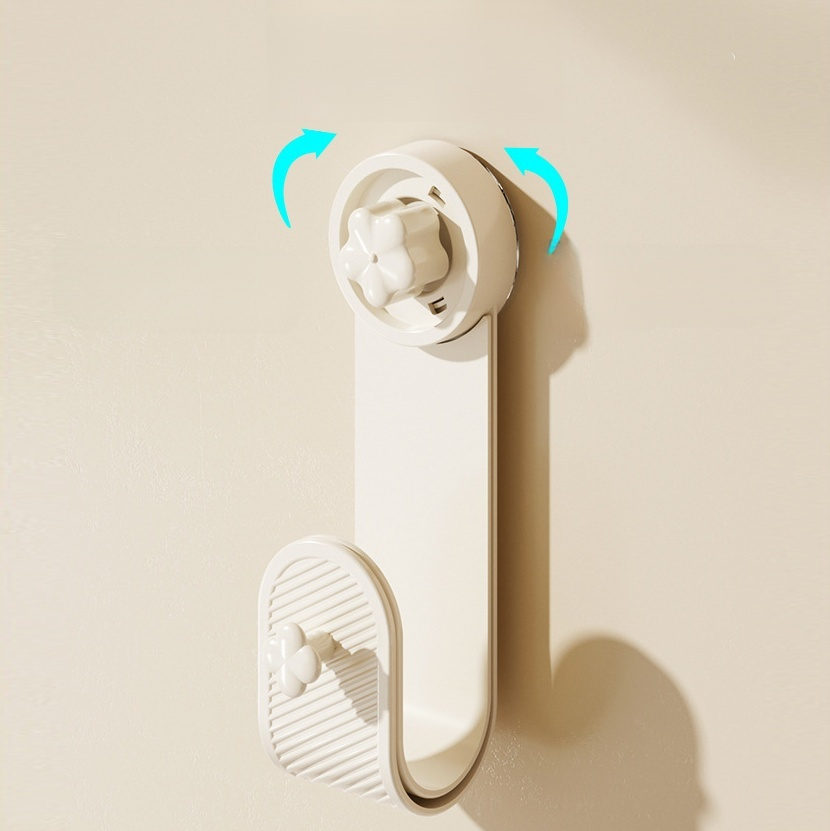 穴あけ不要 吸盤式壁掛け鍋ふたラック