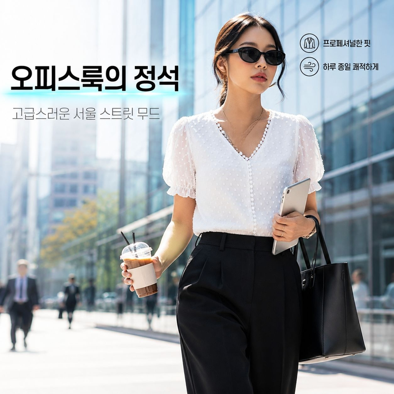 여성용 여름 레이스 배색 쉬폰 자카드 V넥 반팔 티셔츠