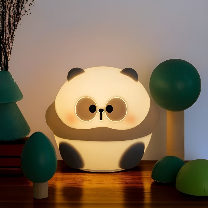 Cute Panda LED Mood Light, Stress Relief Bedside Lamp