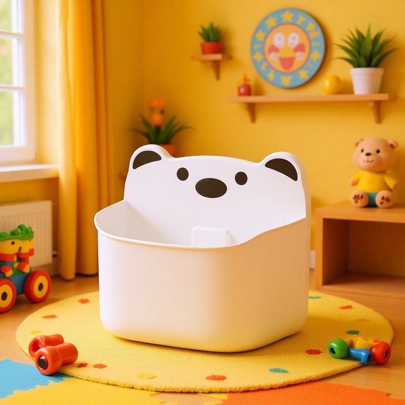 Caja de pañuelos decorativa de cómic para baño