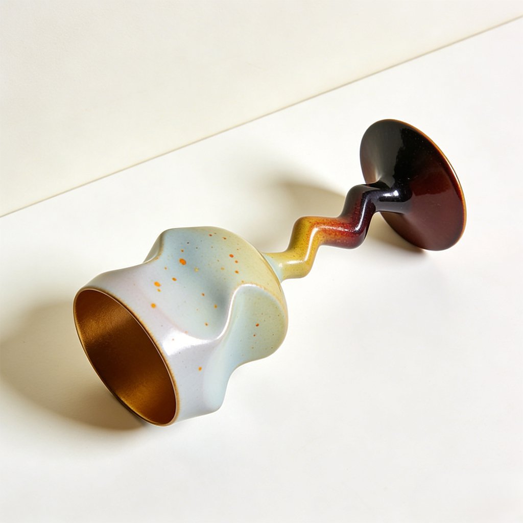 Juego de 12 copas pequeñas de vino tinto