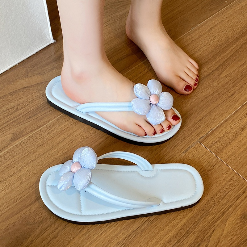 화려하고 귀여운 여성용 미끄럼 방지 및 탈취 샌들