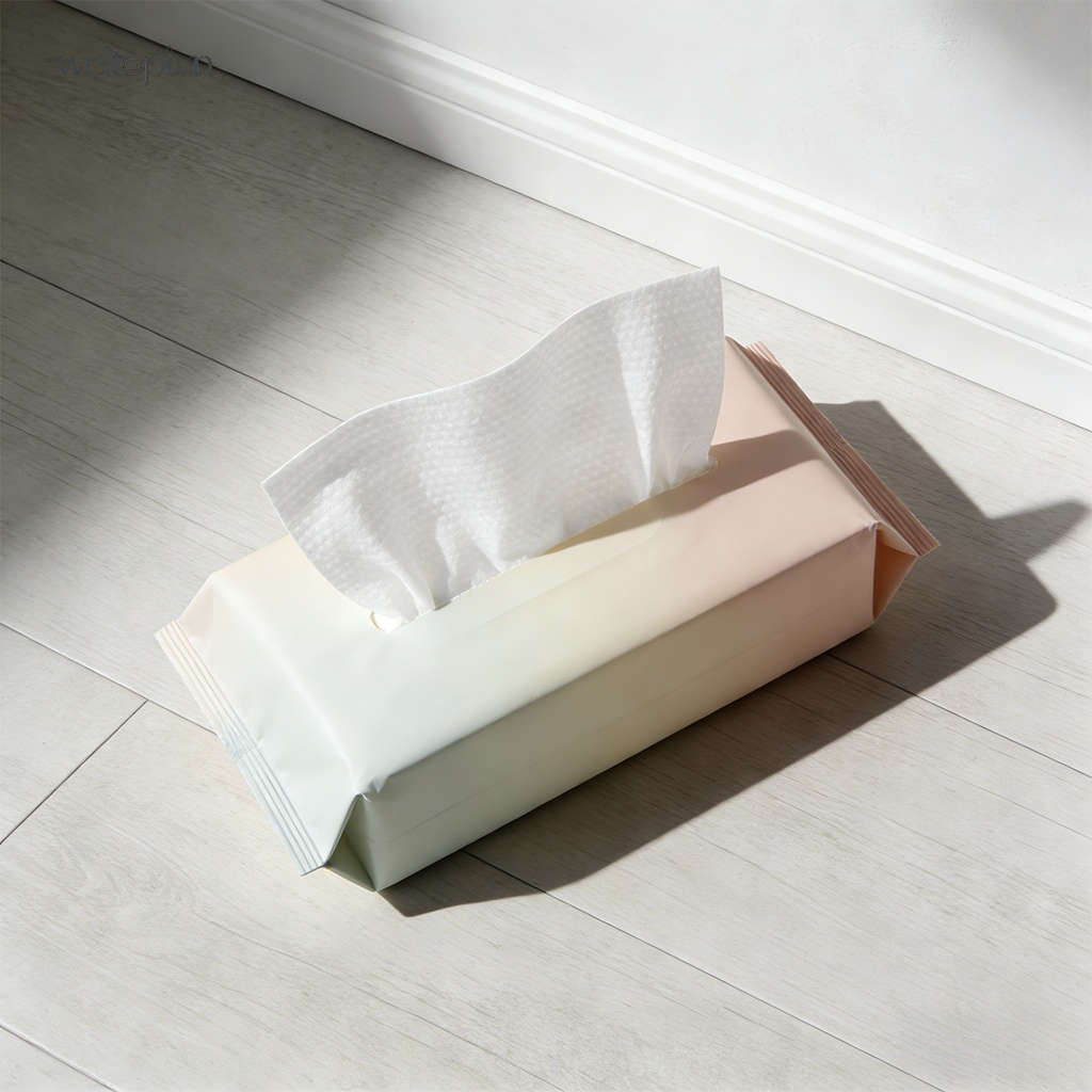 ผ้าเช็ดทำความสะอาดพื้นกระเบื้องสำหรับใช้ในบ้าน 6 แพ็ค