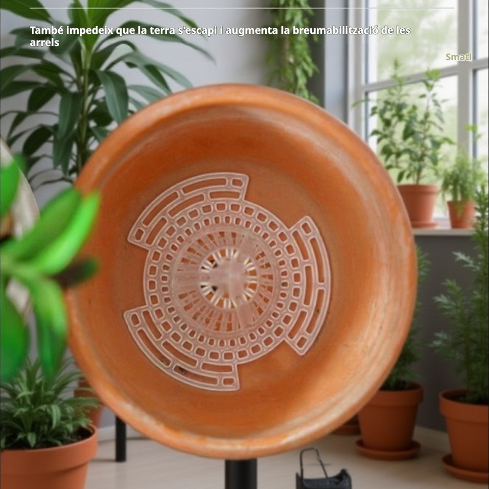 Coixinet cònic transpirable per a tests, evita la podridura de les arrels