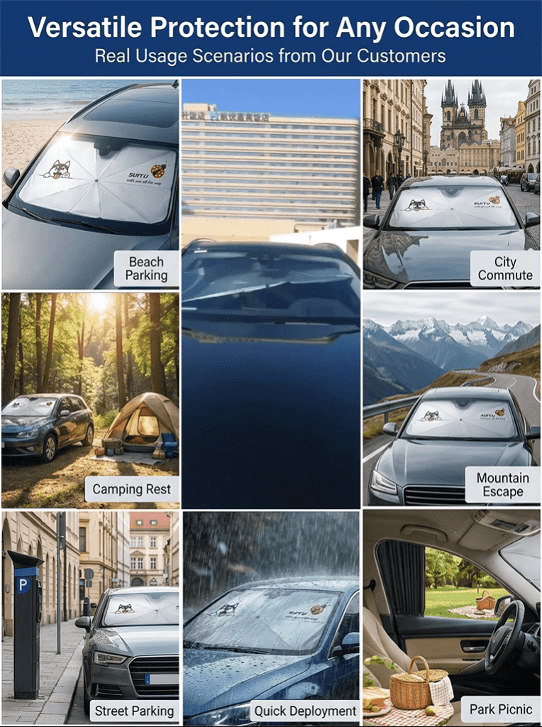 Car Sunshade Umbrella - Universal Model