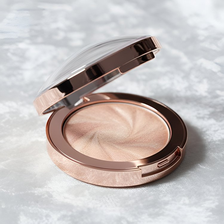 로즈 골드 하이라이터 프레스드 파우더