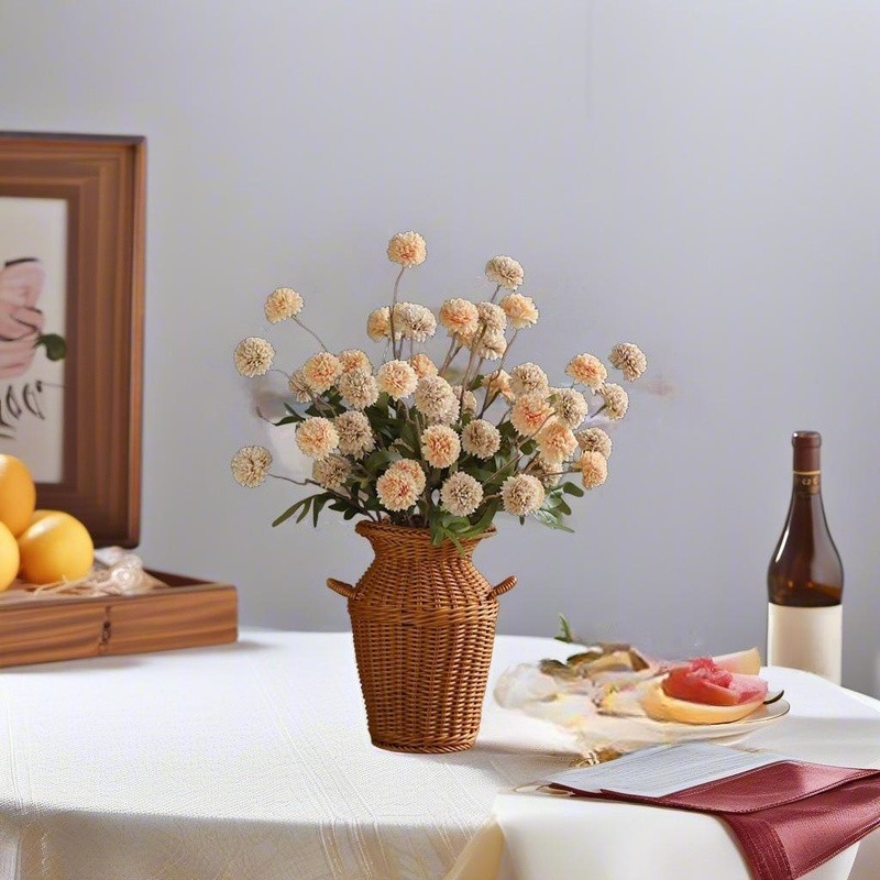 Home Imitation Vine Weaving Vase Flower Arrangement Device