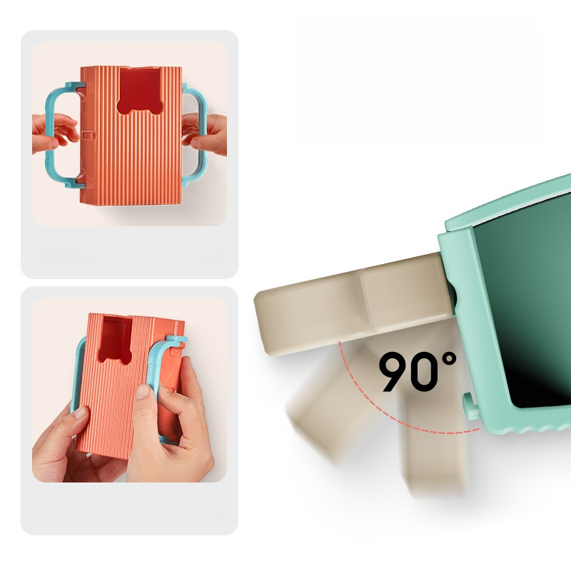 Crush-Resistant, Spill-Proof Milk and Fruit Puree Cartons