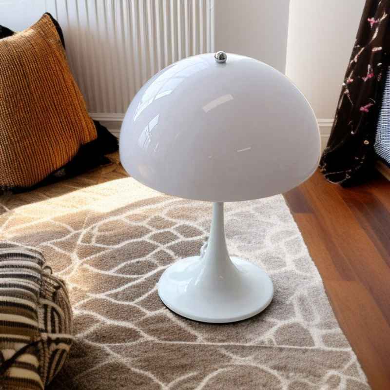 F&S Lewis Pantella Mini Mesa Lámpara de lujo brillante con lámpara incluida