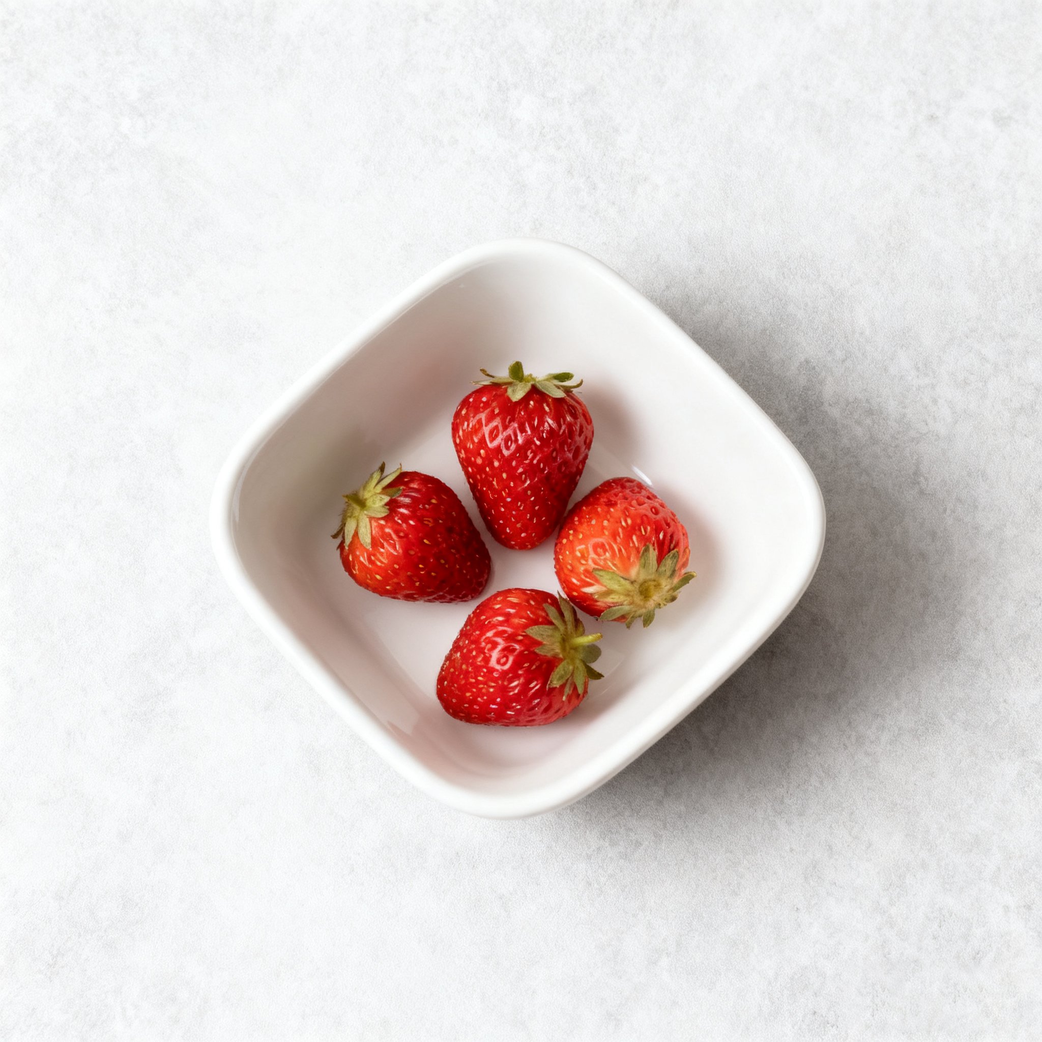 정사각형 흰색 그릇 세트 메인 이미지