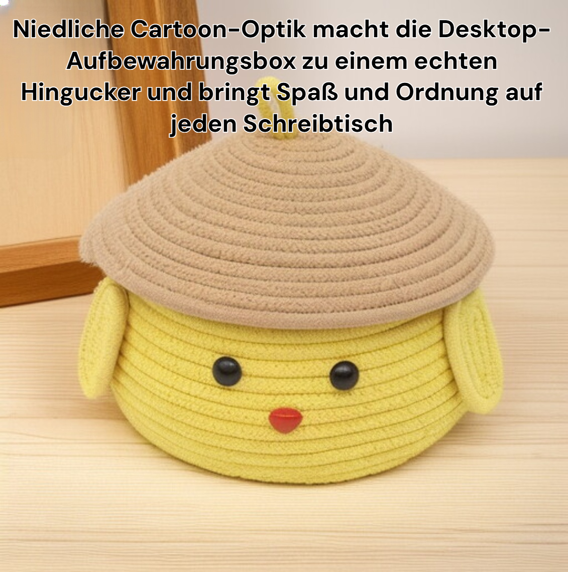 Cartoon-Desktop-Aufbewahrungsbox