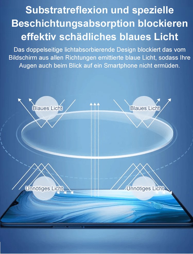 Detailansicht der leichten Brillenfassung