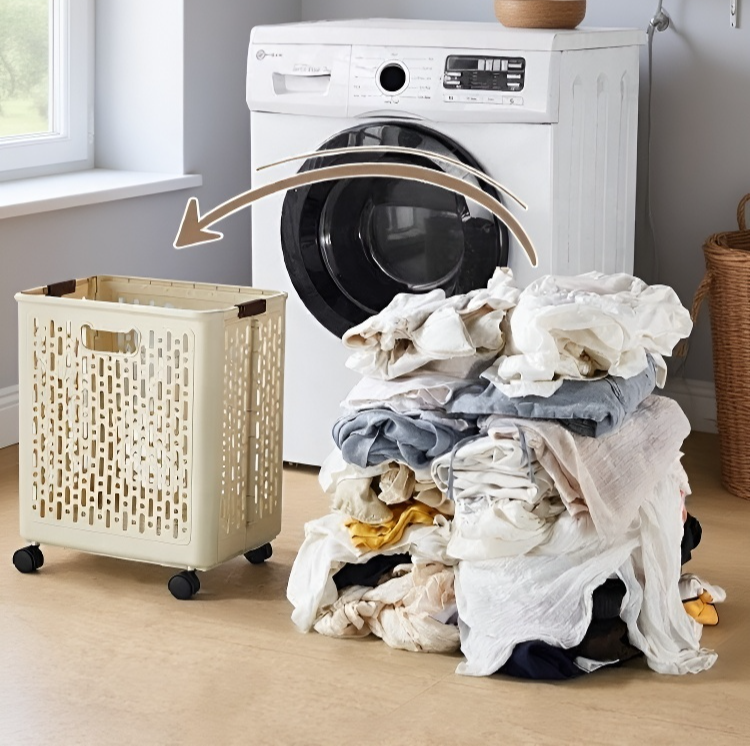 Organizador de ropa sucia para familias numerosas