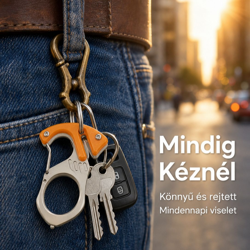 Legális önvédelmi bokszgyűrű kulcstartó többfunkciós gyűrűs üvegnyitó