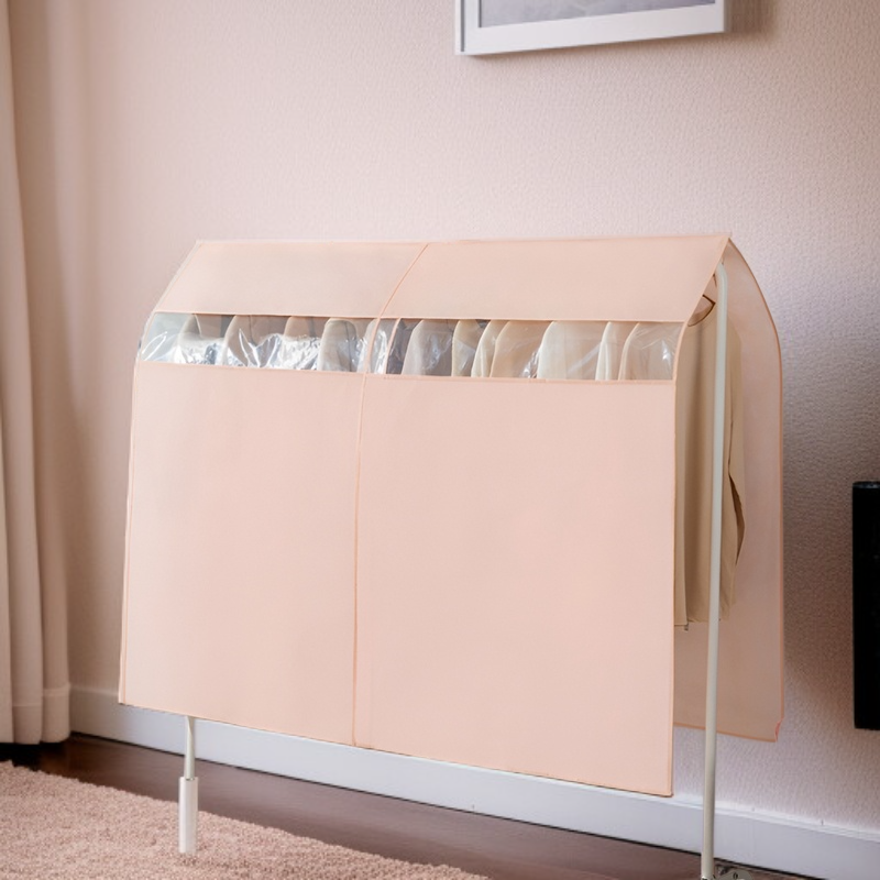 3D Garment Dust Cover Hanging Bag for Wardrobe