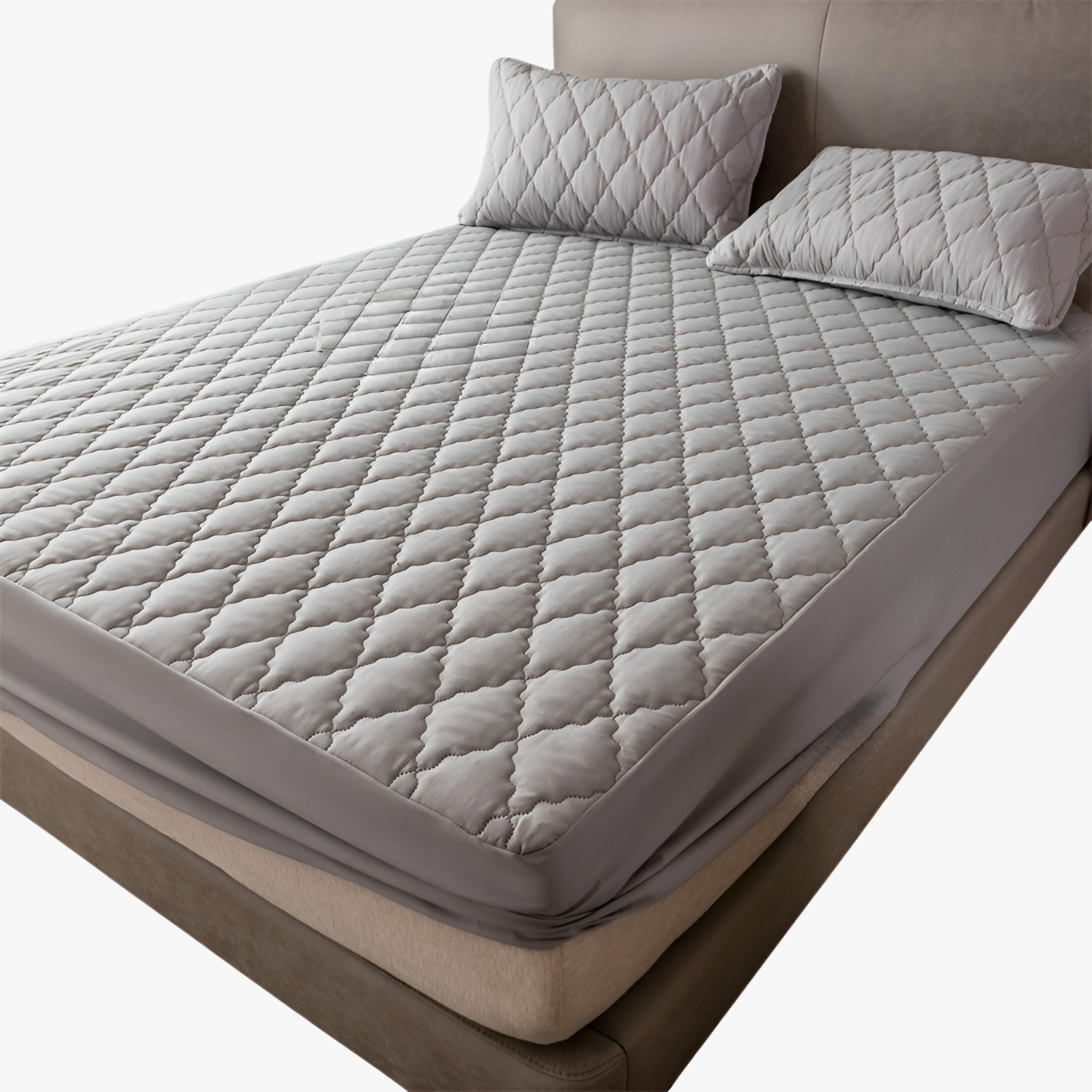 防水フィットシーツ、おむつ漏れ防止キルトマットレスカバー、洗濯機で洗えるダストカバー、マットレスプロテクター