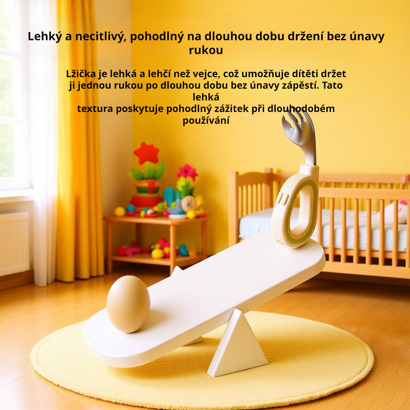 Dětská sada příborů v pastelových barvách