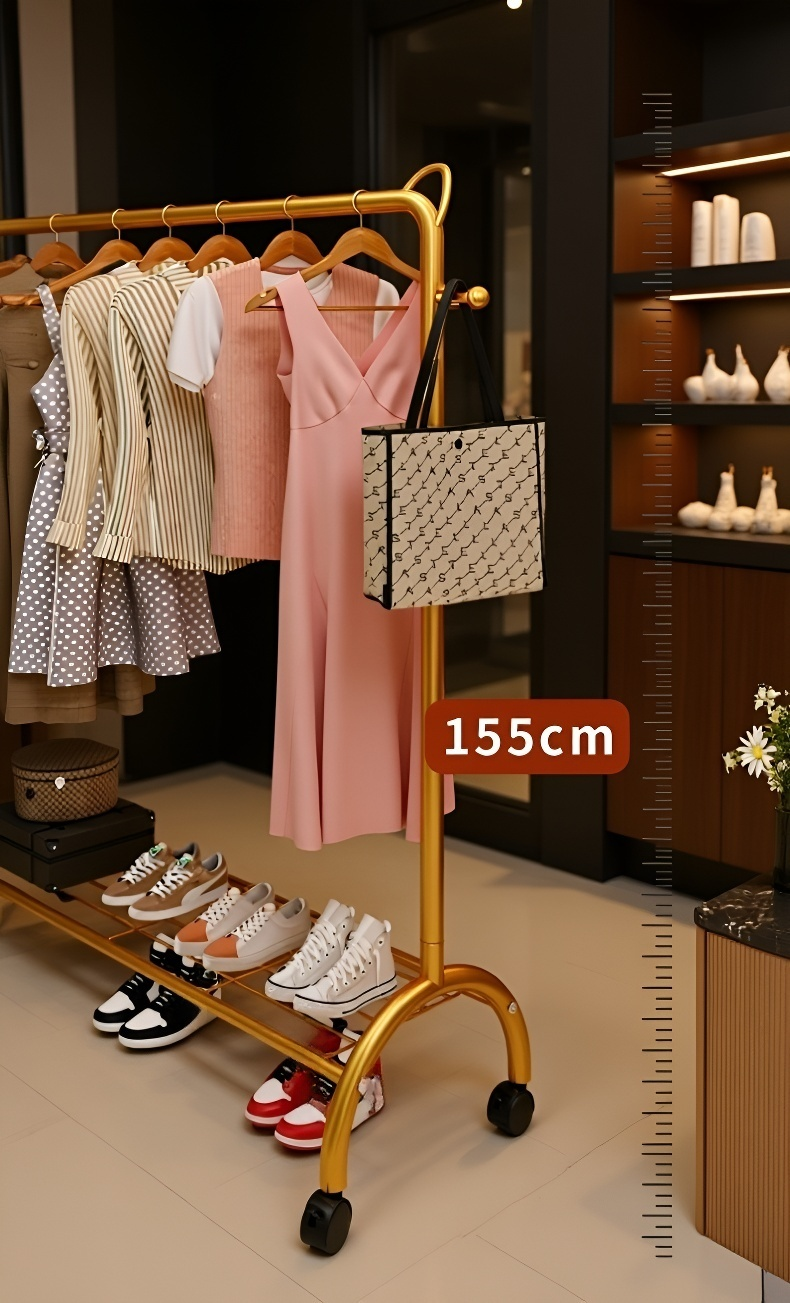 공간 절약형 수납 선반과 건조대 결합 제품