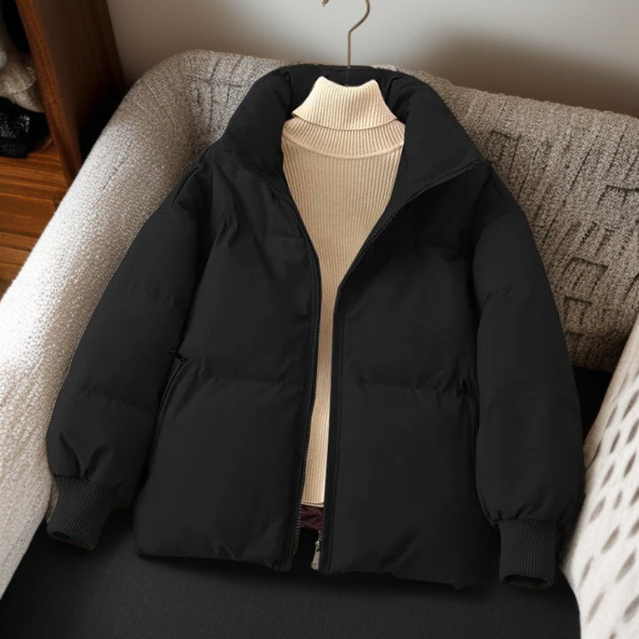 웰론 폴라 여성 숏 패딩