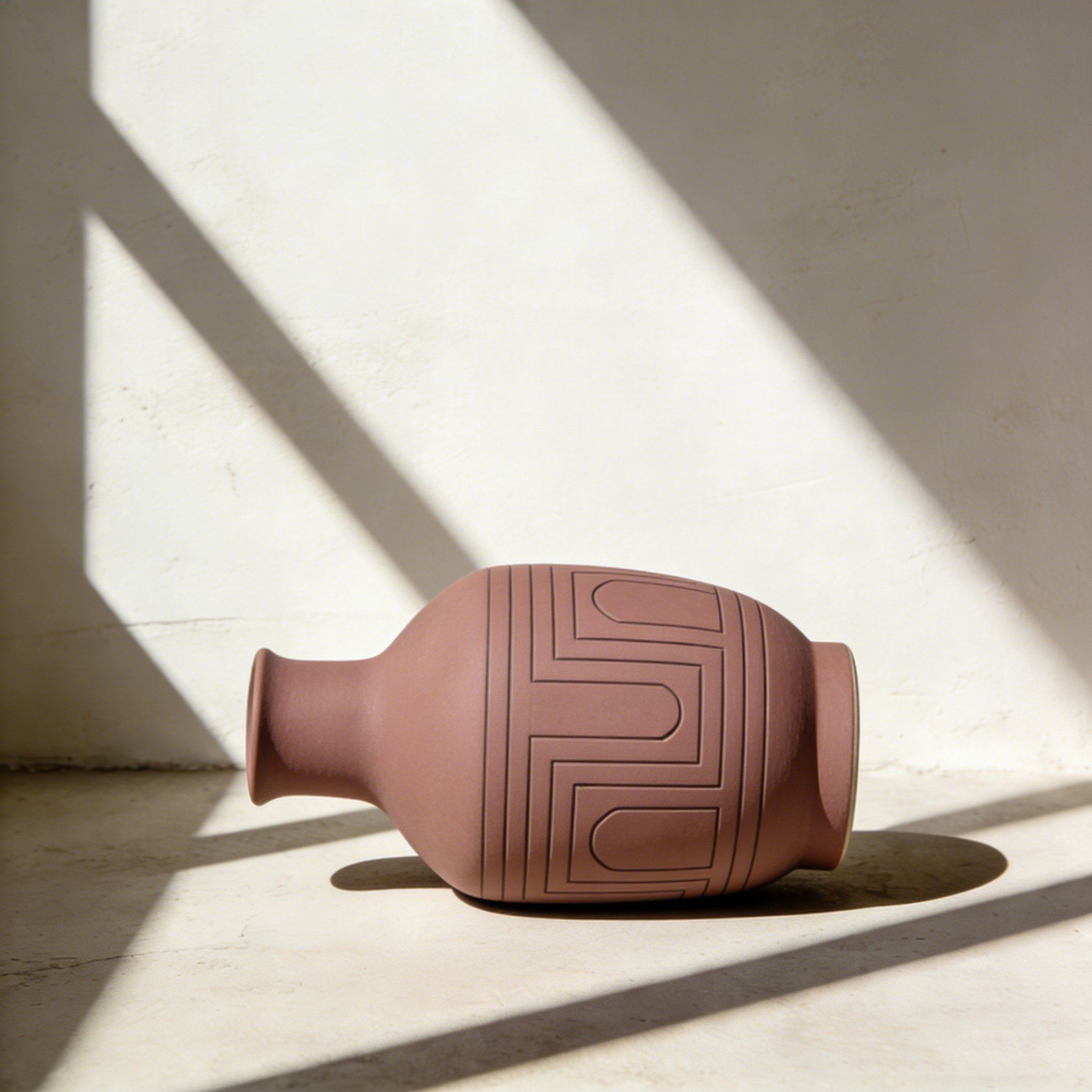 リビングに飾った北欧風セラミックオブジェ