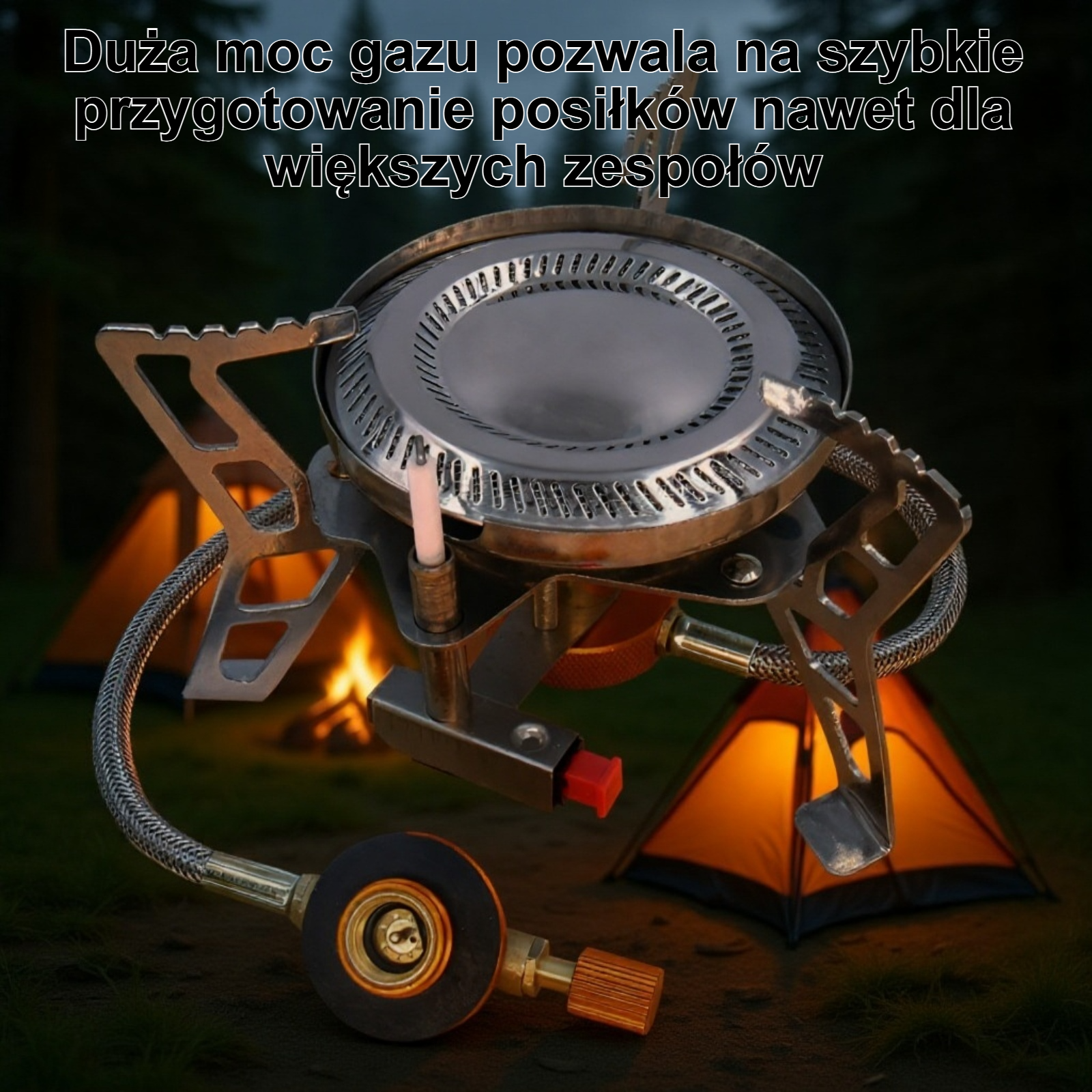 Przenośny, rozdzielony gaz dużej mocy dla zespołów górskich