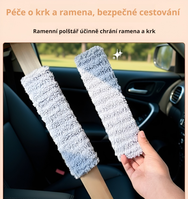 Stylový proužkovaný design chrániče pásu