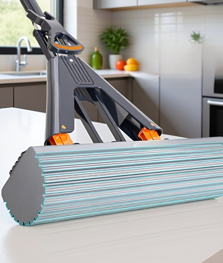 拖把快速乾燥效果