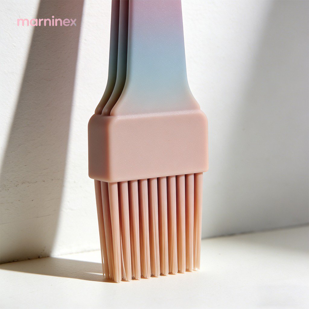 Cepillo de aceite plegable de silicona de grado alimenticio (3 piezas)