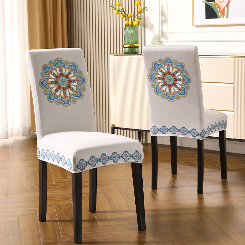 High space utilization dining chair cover Dining chair table cover Four seasons artistic flavor serv