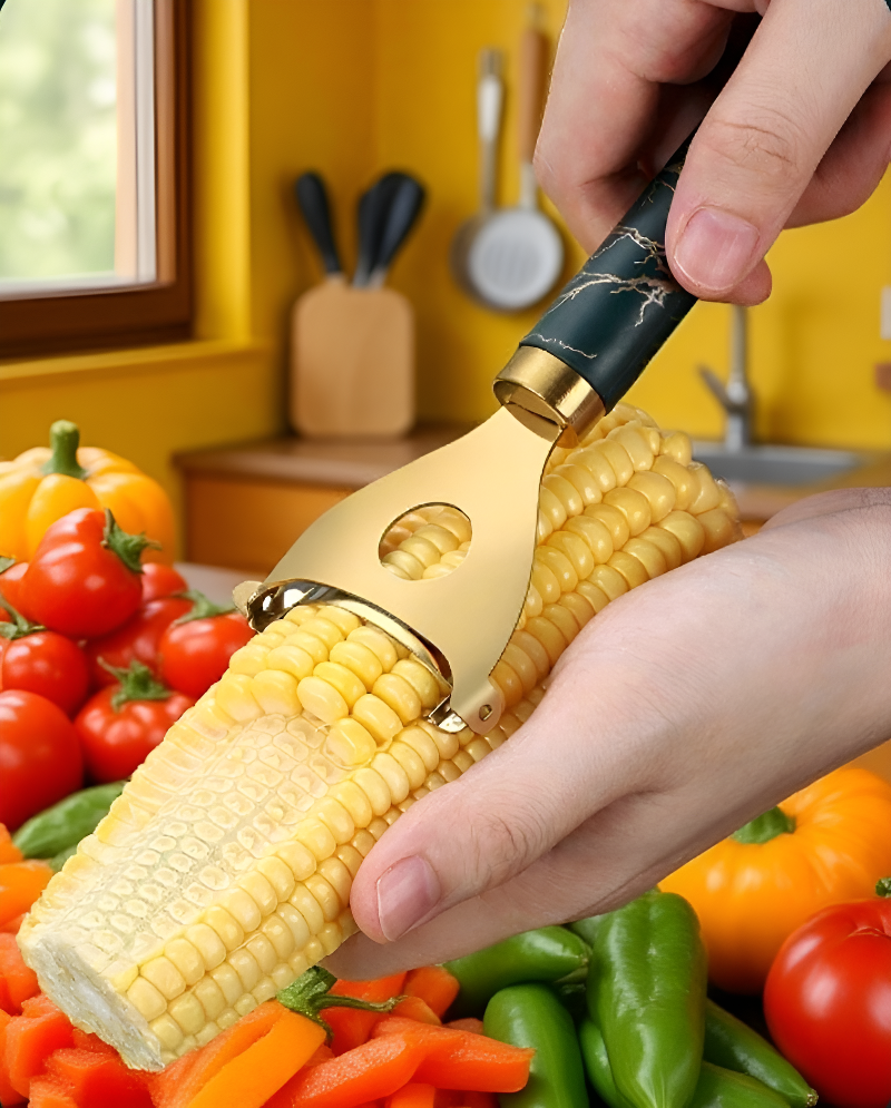 고급 스테인리스 스틸 소재 옥수수 기계