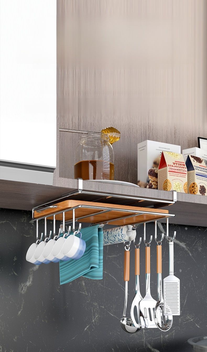 Praktyczny organizer na pokrywki i akcesoria kuchenne