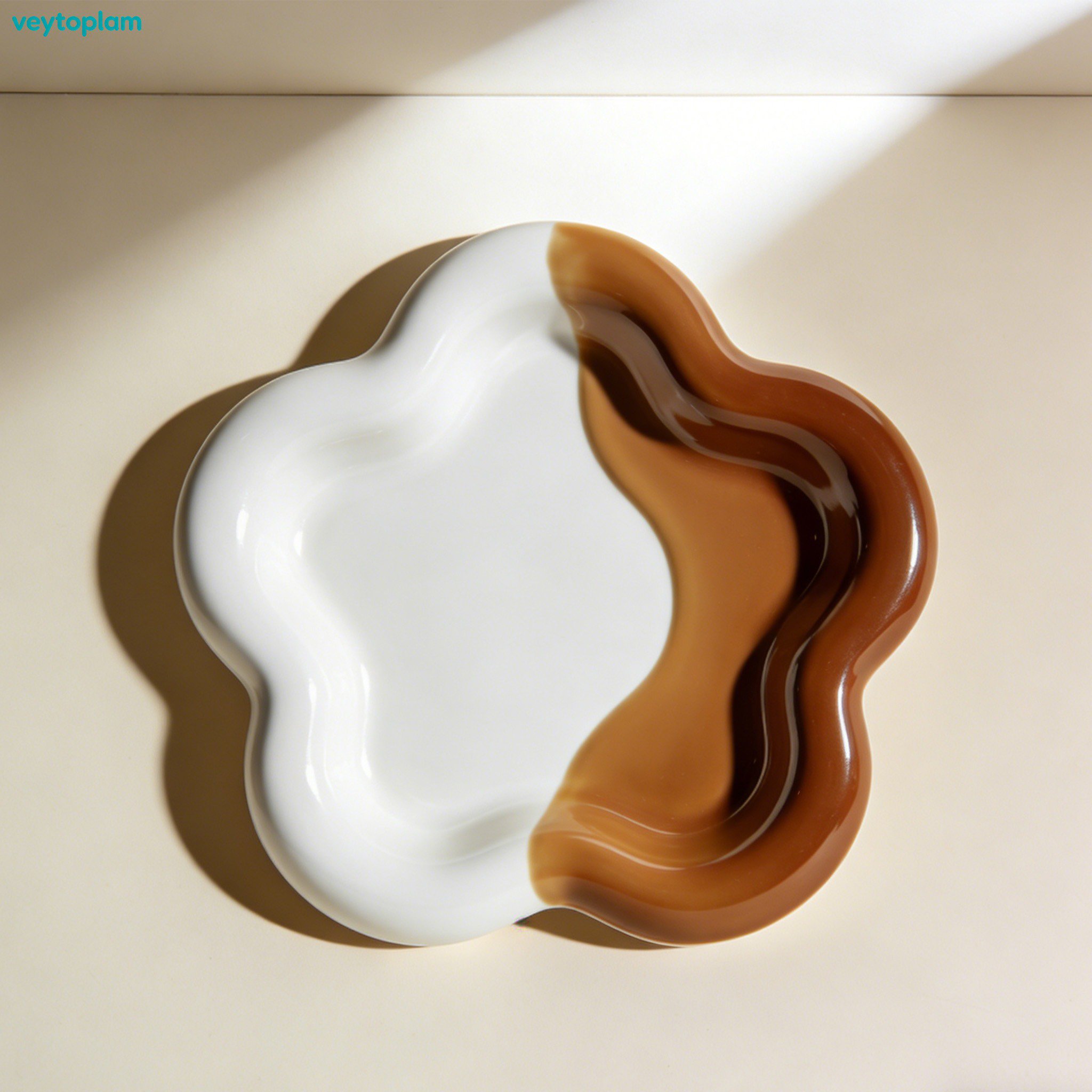 Vintage-Keramikteller