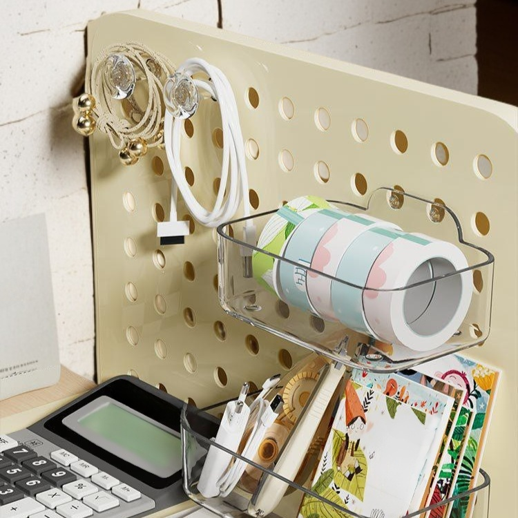 桌面整理收納盒收納文具效果圖