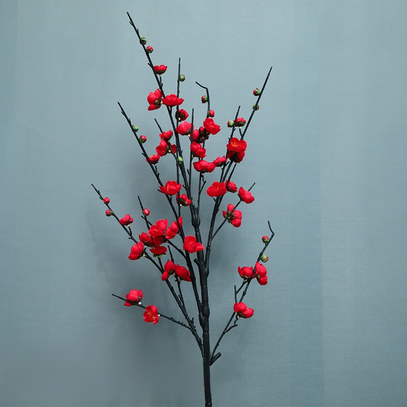 Artificial plum blossom branches