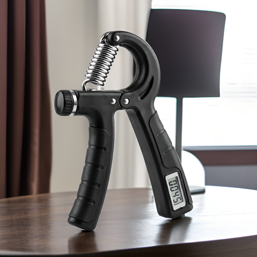 Smart Adjustable Grip Strengthener with Electronic Counter Professional Sports Equipment