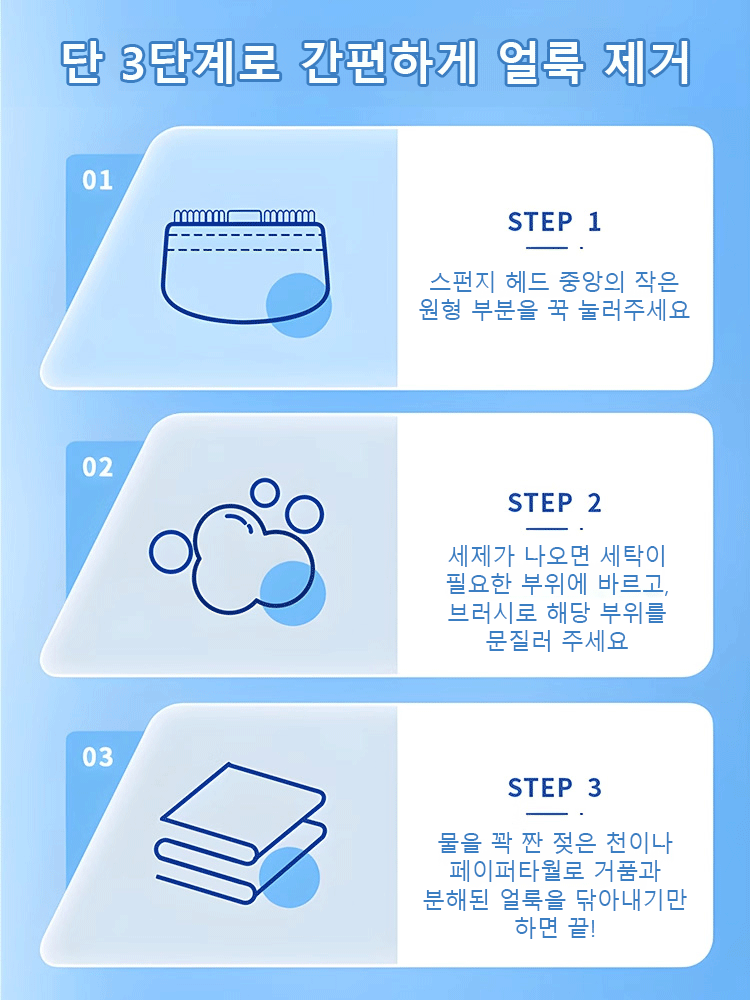 【물세탁 없음】 다기능 다운 드라이클리닝 클렌저