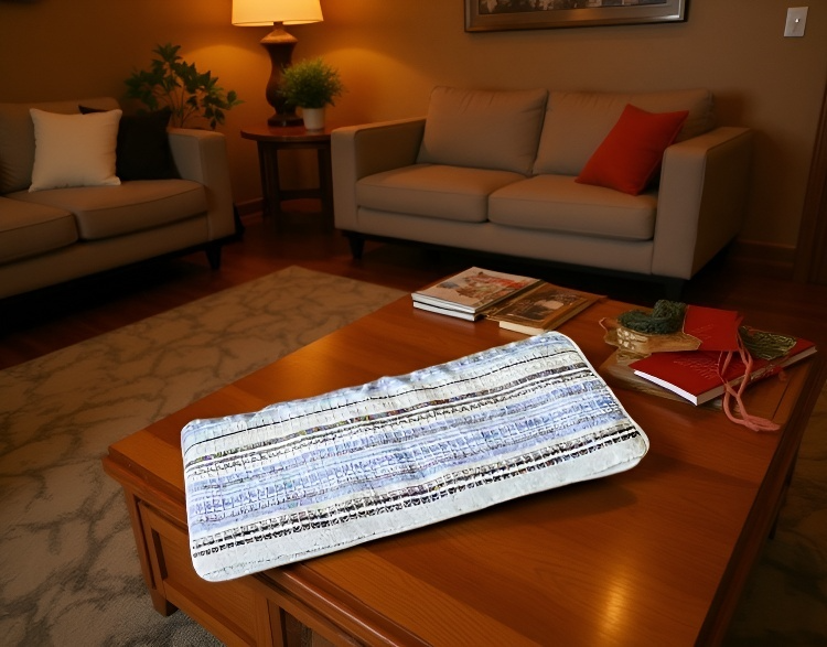 Almohada de semillas de casia con tecnología de microgravedad