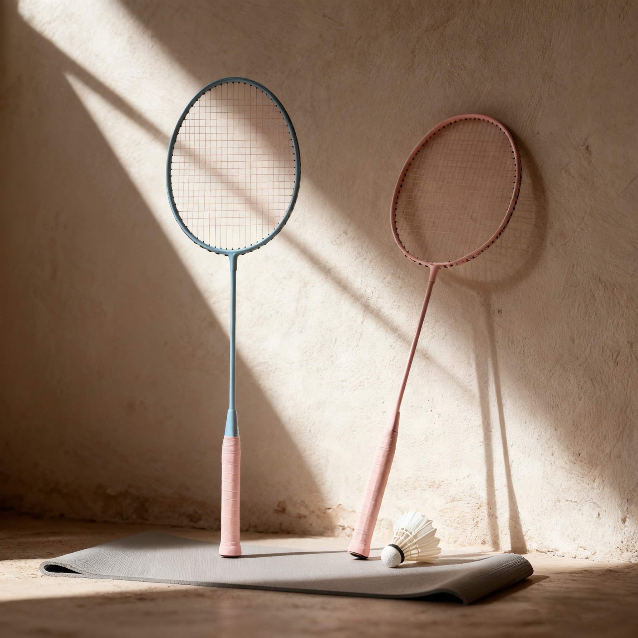 입문자용 배드민턴 라켓 패키지