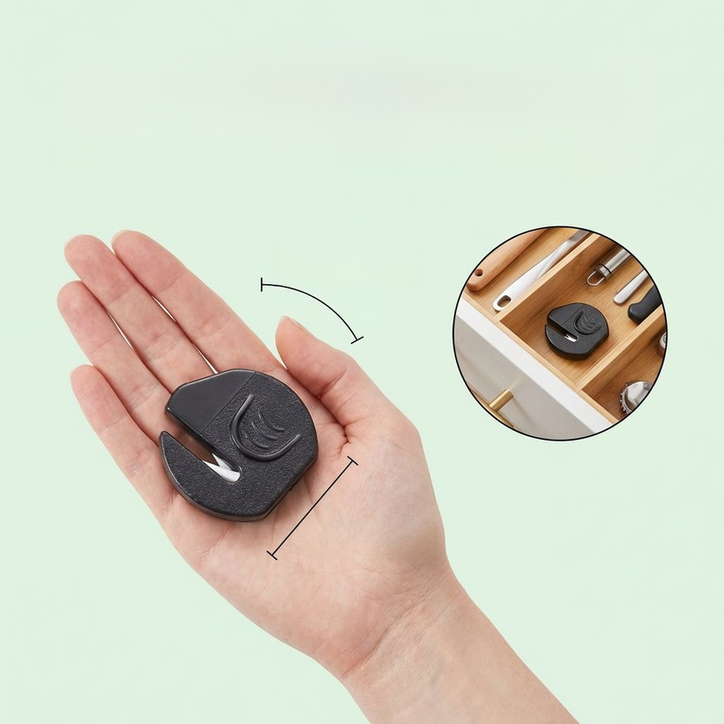 Multifunctional Kitchen Sharpening Stone, Quick Sharpener for Ceramic and Kitchen Knives