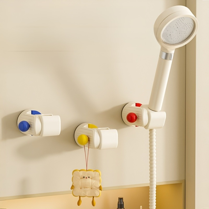 No-Drill Suction Cup Shower Head Mount