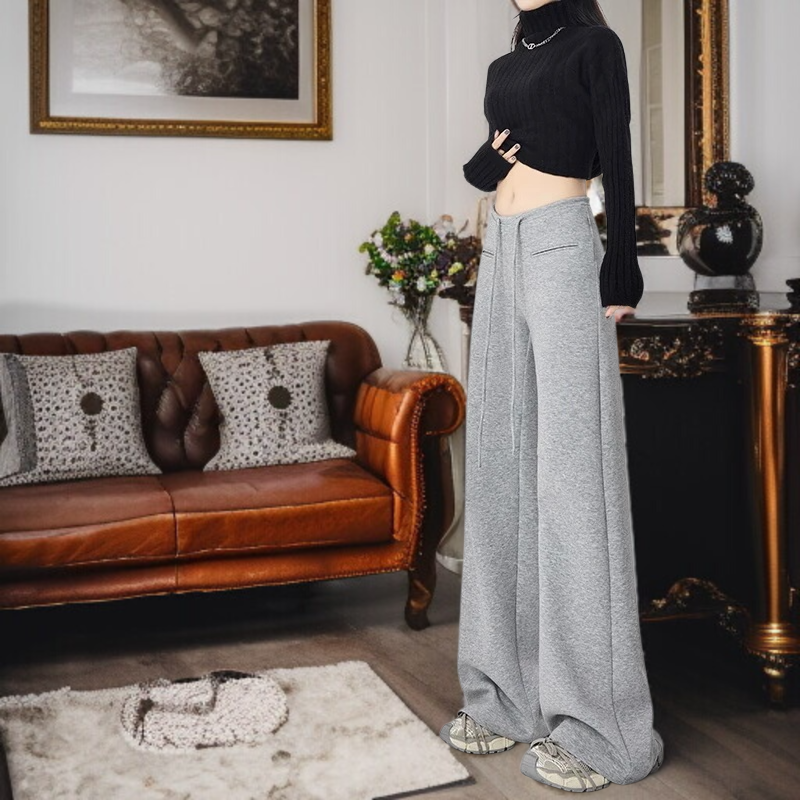 와이드 슬림핏 팬츠 디테일 이미지