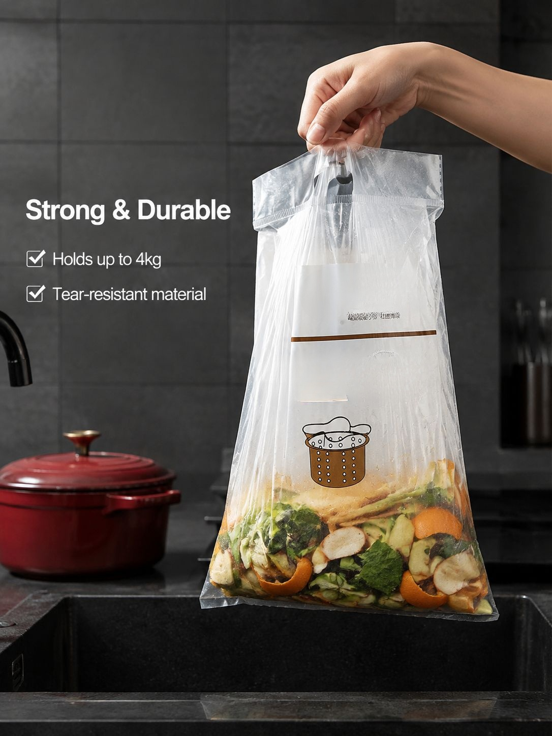 JMY - Disposable Kitchen Sink Anti-Clogging Garbage Filter