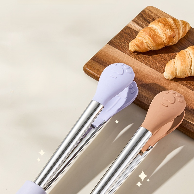 食品グレードステンレス製フードトング