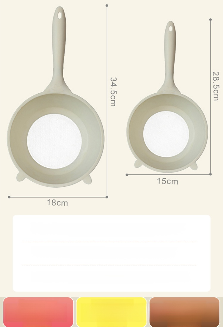 【เครื่องมือล้างข้าว】ช้อนกรองอเนกประสงค์