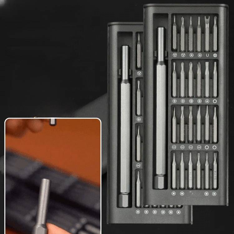 Easy-to-store screwdriver set