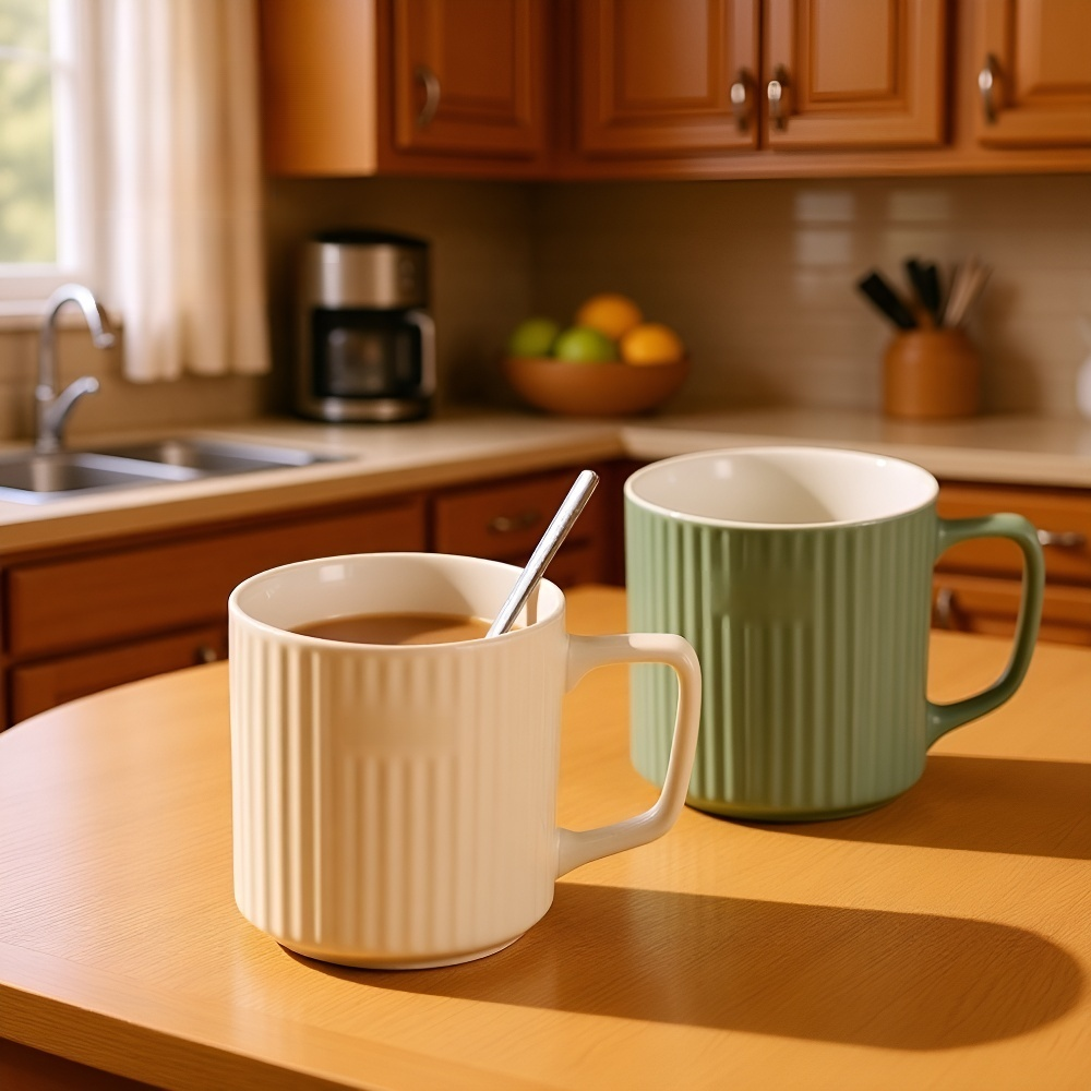 여름철 음료용 세라믹 머그컵/컵