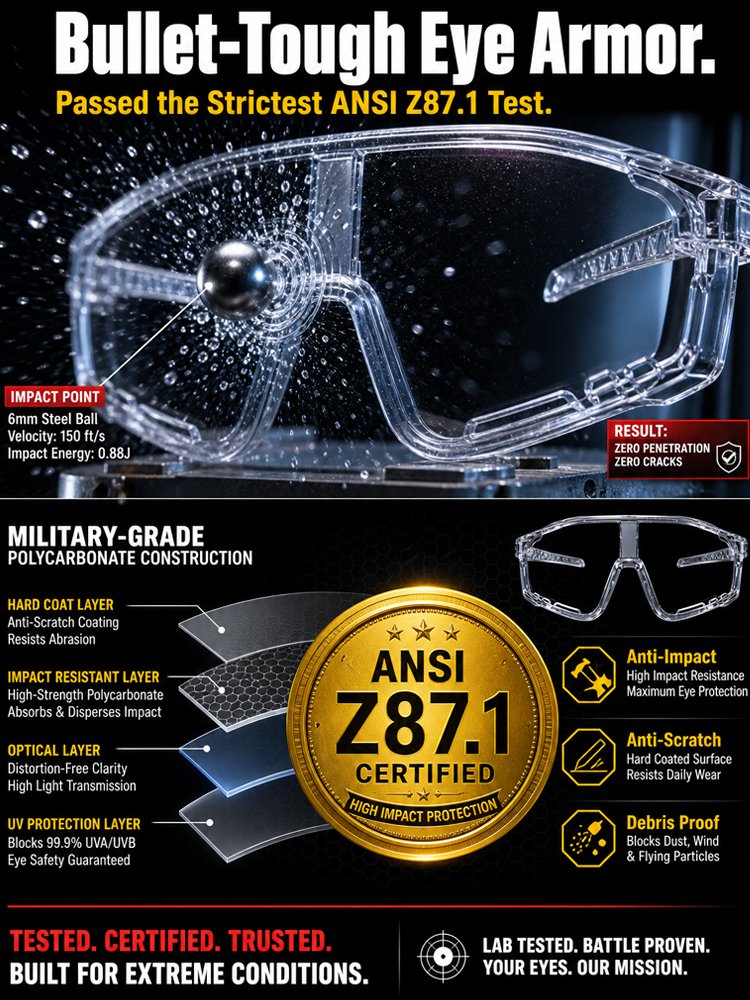Military-grade intelligent photochromic multi-purpose goggles